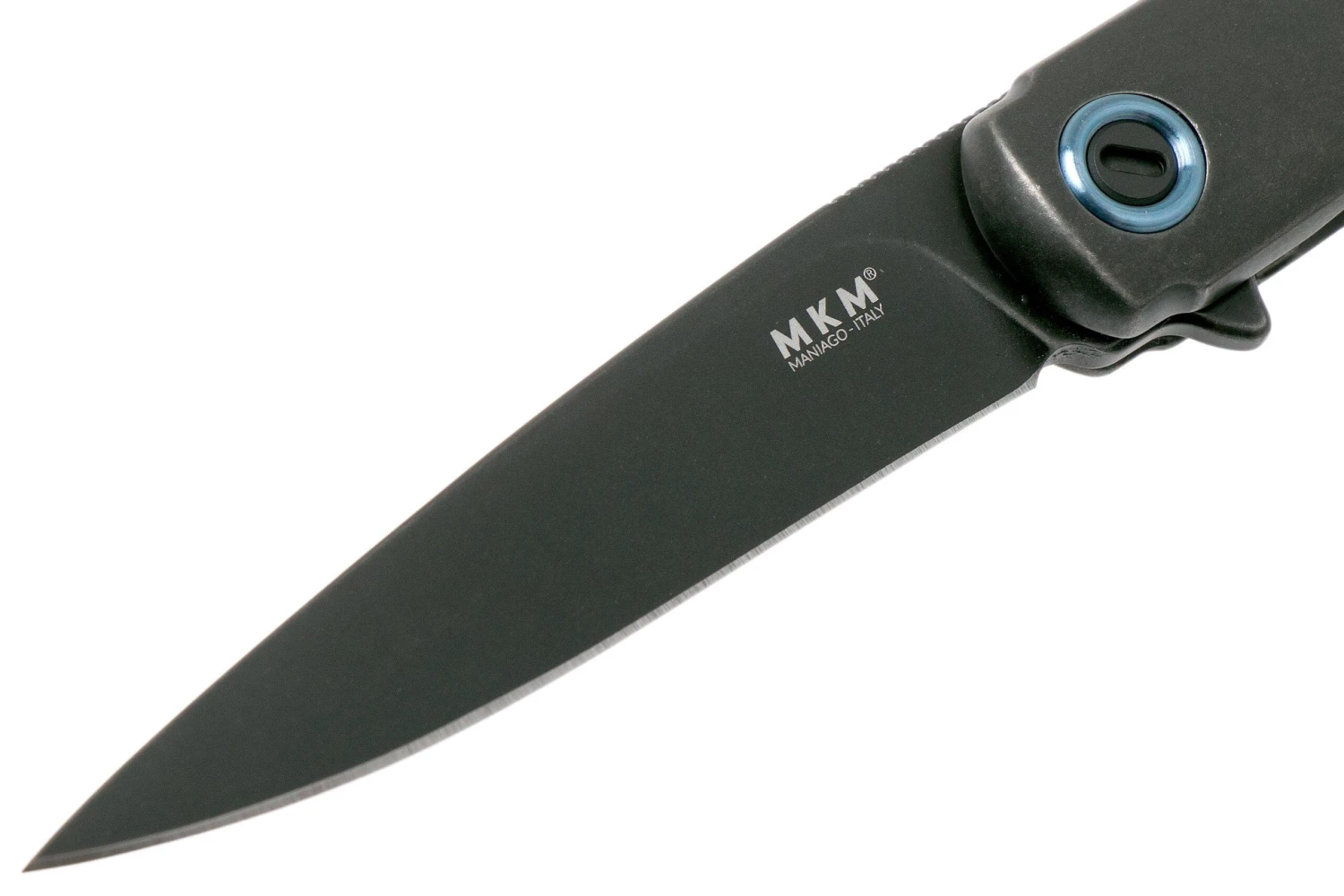 MKM Flame Drop FL01-TDSW Dark Stonewash Titanium Couteau De Poche, Michael Zieba Design 5 MKM Flame Drop FL01-TDSW Dark Stonewash Titanium Couteau De Poche, Michael Zieba Design – Image 3