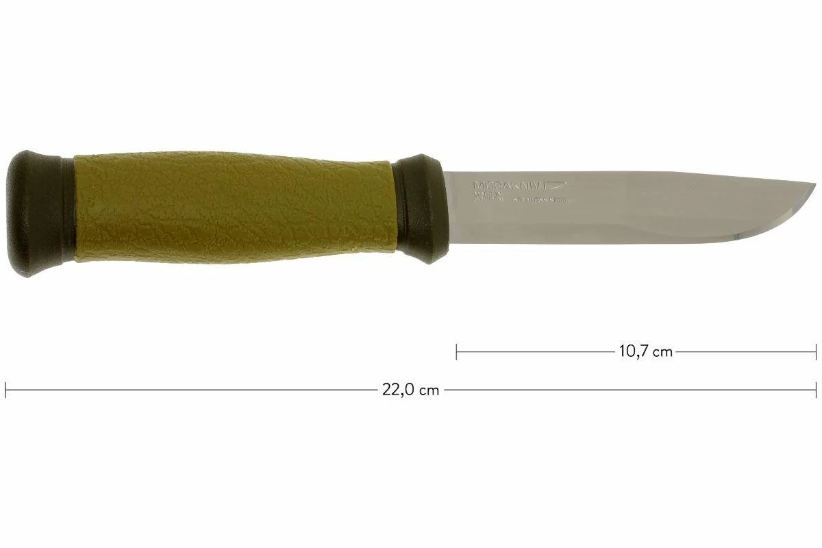 Morakniv Mora Outdoor 2000 Stainless, Vert 3 Morakniv Mora Outdoor 2000 Stainless, Vert