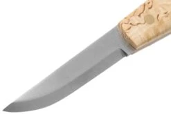 Nordic Knife Design Korpi 90 Curly-birch, 2040 Couteau Fixe -Couteausuisse Magasin NKD2040 03 nordic knife design
