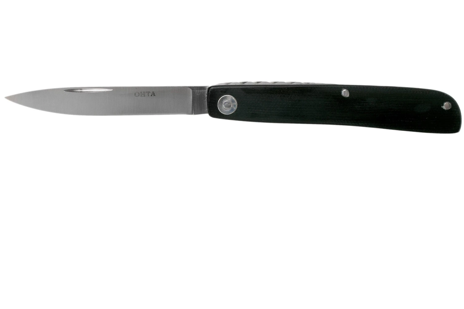 Ohta OLF SS FK Ohta Light Folder Couteau De Poche, Black Canvas Micarta 3 Ohta OLF SS FK Ohta Light Folder Couteau De Poche, Black Canvas Micarta