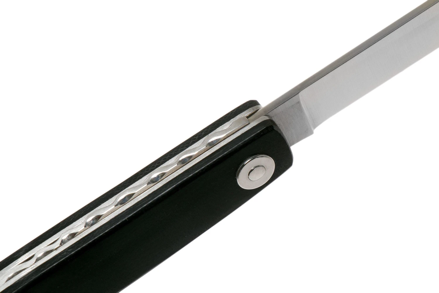 Ohta OLF SS FK Ohta Light Folder Couteau De Poche, Black Canvas Micarta 8 Ohta OLF SS FK Ohta Light Folder Couteau De Poche, Black Canvas Micarta – Image 6