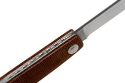 Ohta OLF SS FK Ohta Light Folder Couteau De Poche, Natural Canvas Micarta -Couteausuisse Magasin OHTA OLF SS FK M N 06 ohta knives