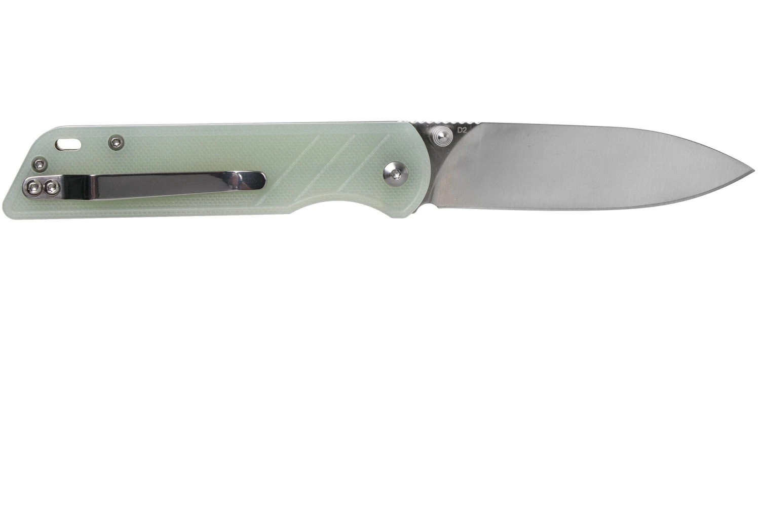 QSP Knife Parrot QS102-H Jade G10, Couteau De Poche 4 QSP Knife Parrot QS102-H Jade G10, Couteau De Poche – Image 2