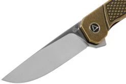 QSP Knife Osprey QS139-D1 Textured Brass, Satin, Couteau De Poche 11 QSP Knife Osprey QS139-D1 Textured Brass, Satin, Couteau De Poche -Couteausuisse Magasin QS139 D1 03 qsp knife