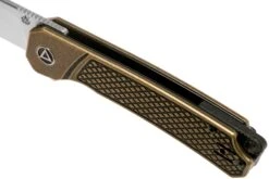 QSP Knife Osprey QS139-D1 Textured Brass, Satin, Couteau De Poche 15 QSP Knife Osprey QS139-D1 Textured Brass, Satin, Couteau De Poche -Couteausuisse Magasin QS139 D1 07 qsp knife