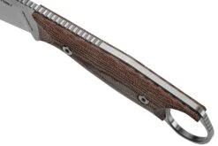 Real Steel Furrier Skinner Red Micarta 3611RM Couteau Fixe, Ivan Braginets Design -Couteausuisse Magasin RL3611RM 06 realsteel