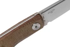 Real Steel Luna Premium II M390, Natural Micarta 7007P Knivesandtools Exclusive Couteau De Poche Slipjoint -Couteausuisse Magasin RL7007P 06 real steel kato