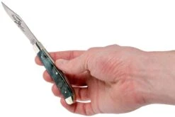 Robert Klaas US Trapper 95mm Blue Poplar Burl 412-1-2MAP-BL-TRS Couteau -Couteausuisse Magasin RS412 1 2MAP BL TRS 07 robert klaas rs412 1 2map bl trs 07