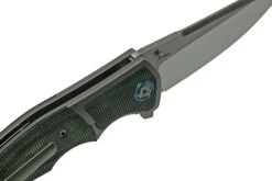 Reate Mini Crossroads M390, Black Micarta MCR-BLM Couteau De Poche, Kirby Lambert Design -Couteausuisse Magasin RT MCR BLM 07 reate