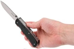 Ruike LD31-B Trekker Couteau De Poche, Noir -Couteausuisse Magasin RULD31 B 06 ruike knives ruld31 b 06