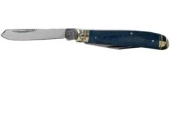 Rough Ryder Mini Trapper Denim RR2187 Carbon Couteau De Poche Slipjoint -Couteausuisse Magasin RY2187 03 rough ryder