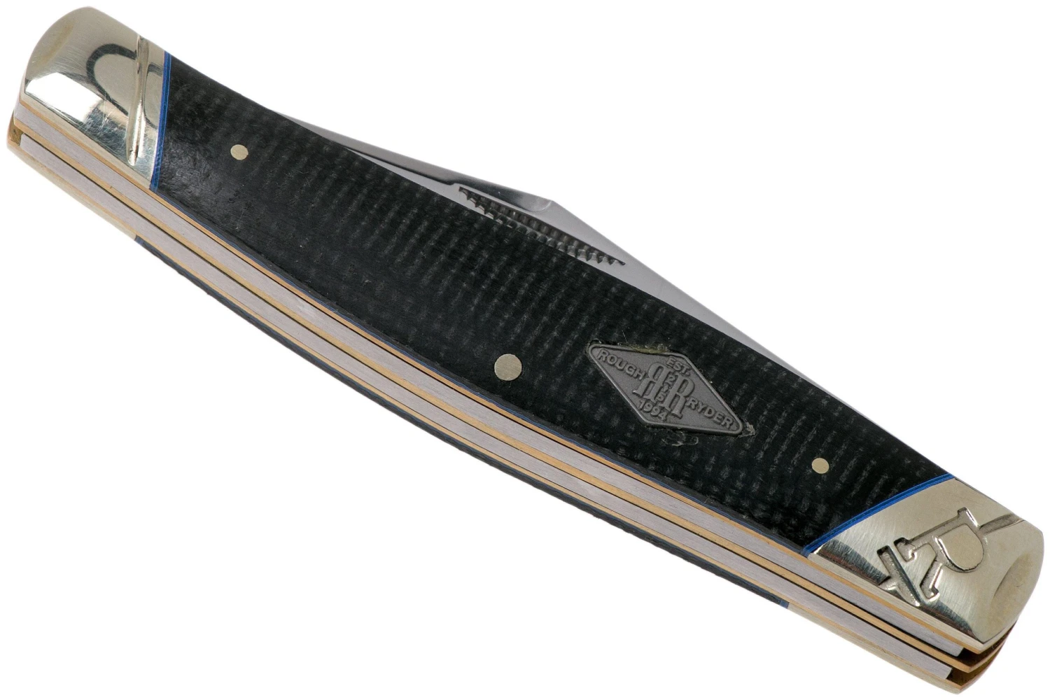 Rough Ryder Classic Carbon II Large Stockman RR2214 Couteau De Poche 6 Rough Ryder Classic Carbon II Large Stockman RR2214 Couteau De Poche – Image 4