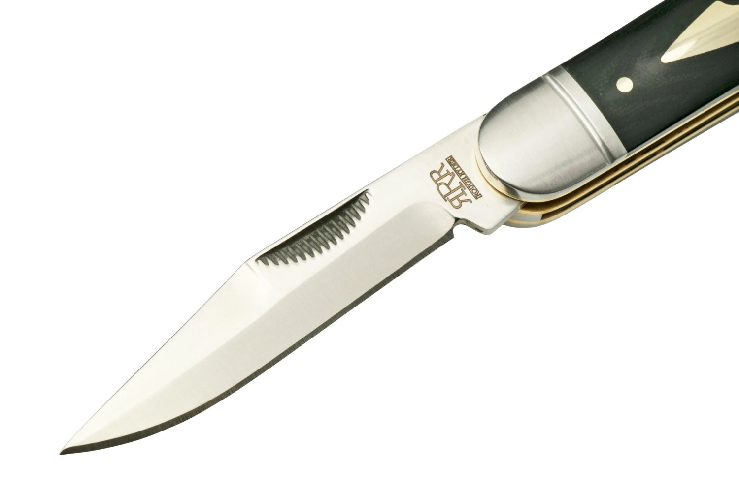 Rough Ryder Reserve Hedgehog D2 Black Micarta, RRR005 Couteau De Poche Slipjoint 5 Rough Ryder Reserve Hedgehog D2 Black Micarta, RRR005 Couteau De Poche Slipjoint – Image 3