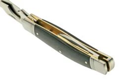 Rough Ryder Reserve Common Stock D2 Black Micarta, RRR008 Couteau De Poche Slipjoint -Couteausuisse Magasin RYR008 05 roughryder