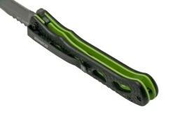 Schrade Inert CLR 1159303, Aluminium Vert Noir, Couteau De Poche -Couteausuisse Magasin SC1159303 04 schrade