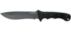 Schrade Fixed Blade SCHF9, 1095 Carbon Steel, Couteau à Lame Fixe, Brian Griffin Design