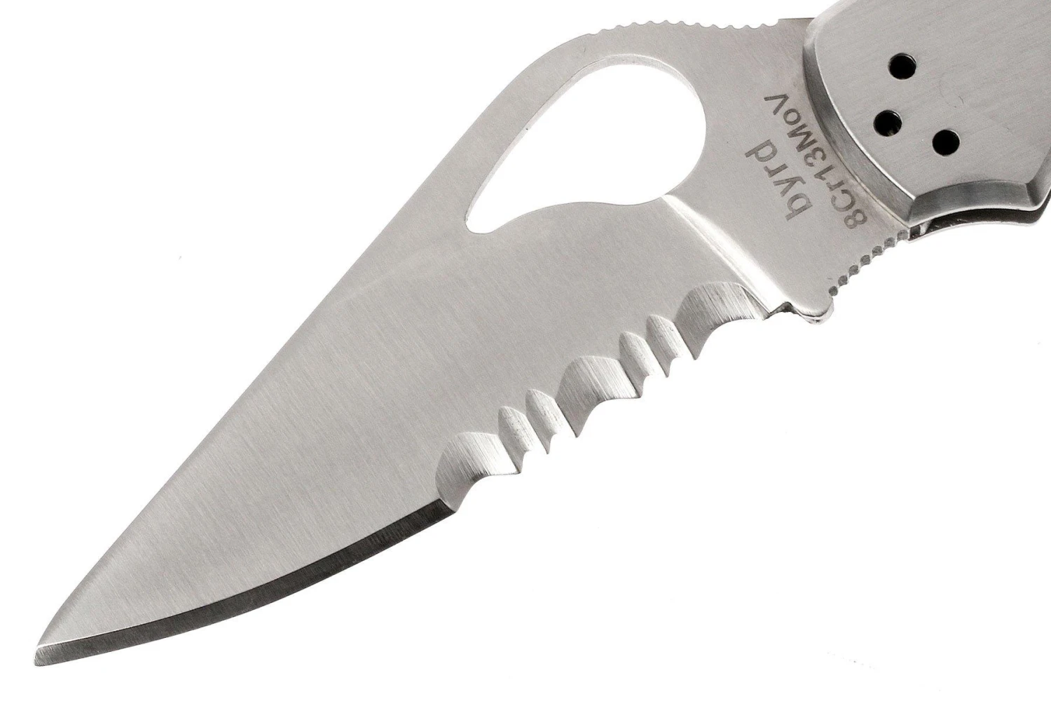 Spyderco Byrd Meadowlark BY04PS Partly Serrated Couteau De Poche 4 Spyderco Byrd Meadowlark BY04PS Partly Serrated Couteau De Poche – Image 2