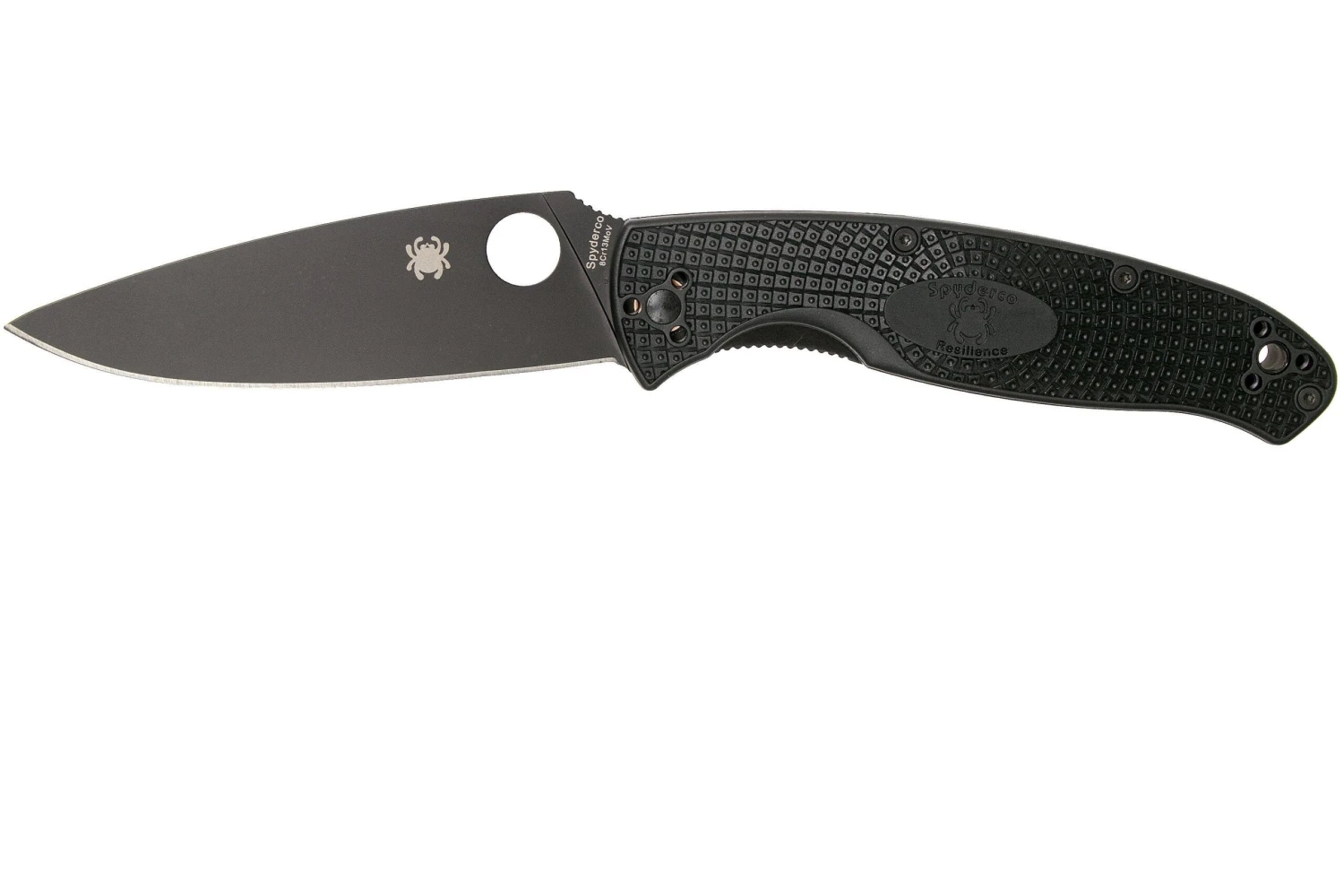 Spyderco Resilience Lightweight Black C142PBBK FRN Couteau De Poche 3 Spyderco Resilience Lightweight Black C142PBBK FRN Couteau De Poche