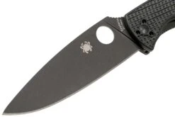 Spyderco Resilience Lightweight Black C142PBBK FRN Couteau De Poche 11 Spyderco Resilience Lightweight Black C142PBBK FRN Couteau De Poche -Couteausuisse Magasin SPC142PBBK 03 spyderco