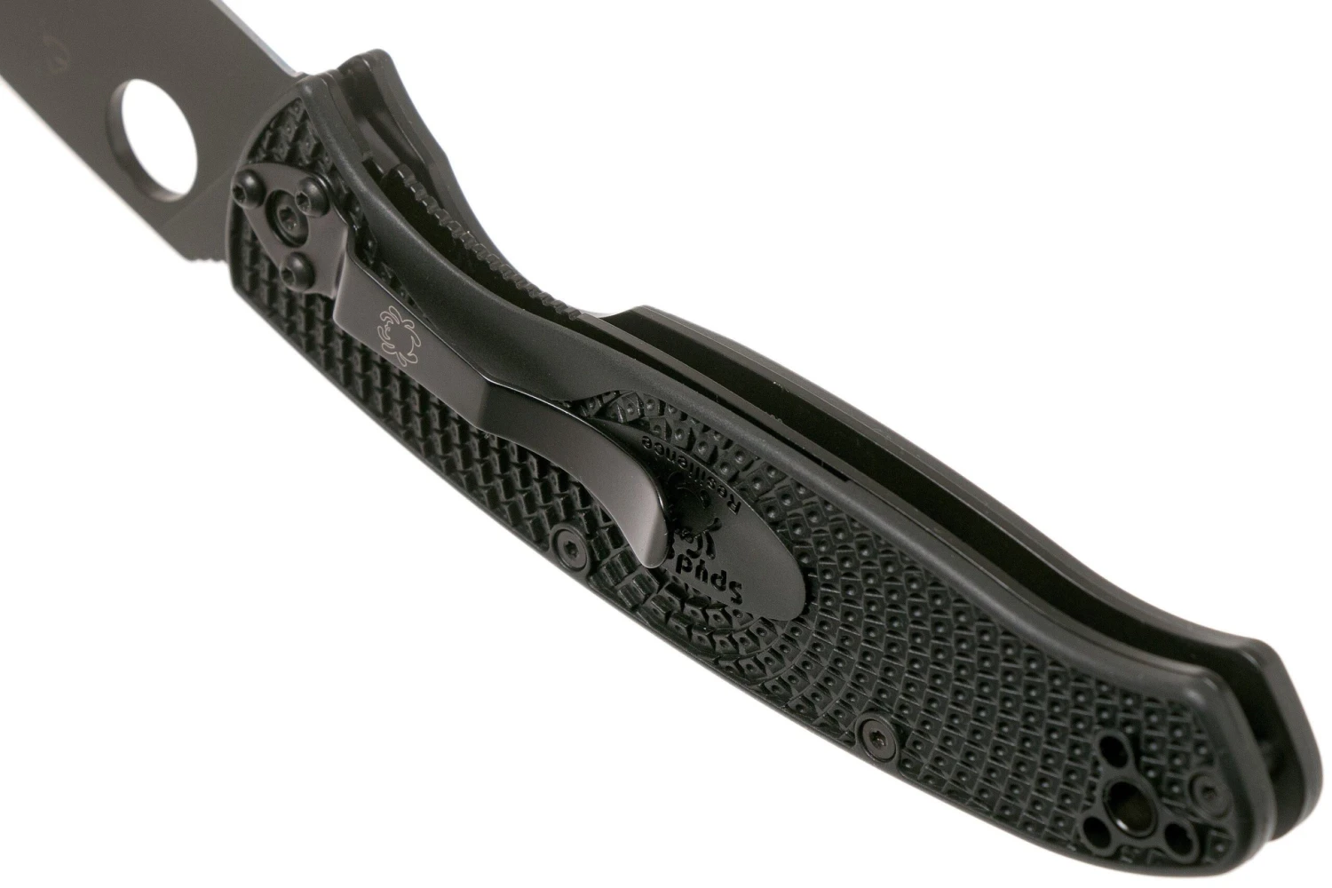 Spyderco Resilience Lightweight Black C142PBBK FRN Couteau De Poche 7 Spyderco Resilience Lightweight Black C142PBBK FRN Couteau De Poche – Image 5