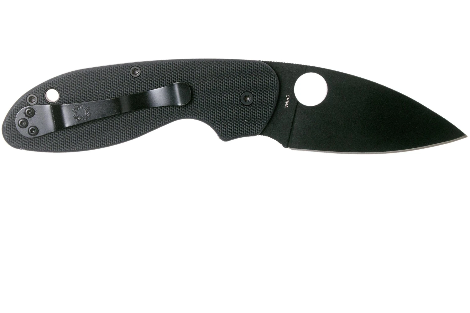 Spyderco Efficient Black C216GPBBK Couteau De Poche 4 Spyderco Efficient Black C216GPBBK Couteau De Poche – Image 2