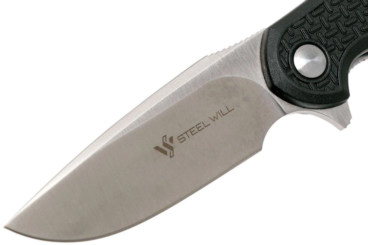 Steel Will Cutjack C22M-1BK Black FRN, D2 Blade Couteau De Poche 5 Steel Will Cutjack C22M-1BK Black FRN, D2 Blade Couteau De Poche – Image 3