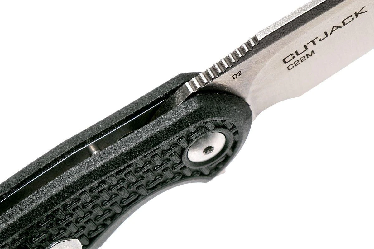 Steel Will Cutjack C22M-1BK Black FRN, D2 Blade Couteau De Poche 8 Steel Will Cutjack C22M-1BK Black FRN, D2 Blade Couteau De Poche – Image 6