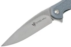 Steel Will Intrigue F45M-14 Grey FRN Couteau De Poche -Couteausuisse Magasin SWK F45M 14 03 steel will knives
