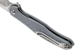 Steel Will Intrigue F45M-14 Grey FRN Couteau De Poche -Couteausuisse Magasin SWK F45M 14 05 steel will knives