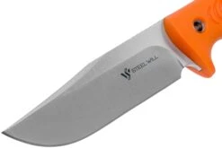 Steel Will Roamer 315-1OR Orange Couteau à Lame Fixe -Couteausuisse Magasin SWK R315 1OR 03 steel will knives