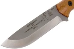 TOPS Knives B.O.B. Fieldcraft 154CM Tan Canvas Micarta BROS-154-TC -Couteausuisse Magasin TK BROS 154 TC 03 tops knives tk bros 154 tc 03