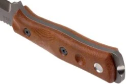 TOPS Knives B.O.B. Fieldcraft 154CM Tan Canvas Micarta BROS-154-TC -Couteausuisse Magasin TK BROS 154 TC 04 tops knives tk bros 154 tc 04