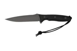 Spartan Blades Moros SB53BKBKNLBK Black, Black Micarta, Fourreau Molle-Black Sheath, Couteau De Survie