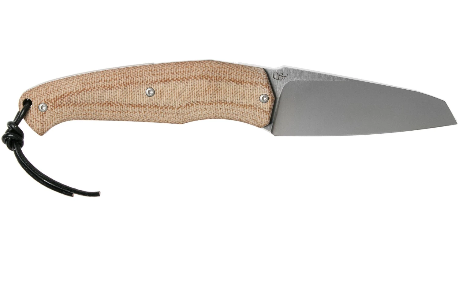 Viper Novis Natural Canvas Micarta 5972CM Couteau De Poche, Silvestrelli Design 4 Viper Novis Natural Canvas Micarta 5972CM Couteau De Poche, Silvestrelli Design – Image 2