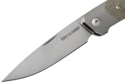Viper Key V5978CV Bolster Green Canvas Micarta Couteau De Poche, Jesper Voxnaes Design -Couteausuisse Magasin VPV5978CV 03 viper