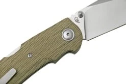 Viper Turn V5988CG Green Canvas Micarta Couteau De Poche, Fabrizio Silvestrelli Design -Couteausuisse Magasin VPV5988CG 05 viper