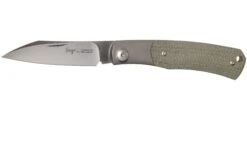 Viper Hug V5992CG Green Canvas Micarta Couteau De Poche, Sacha Thiel Design
