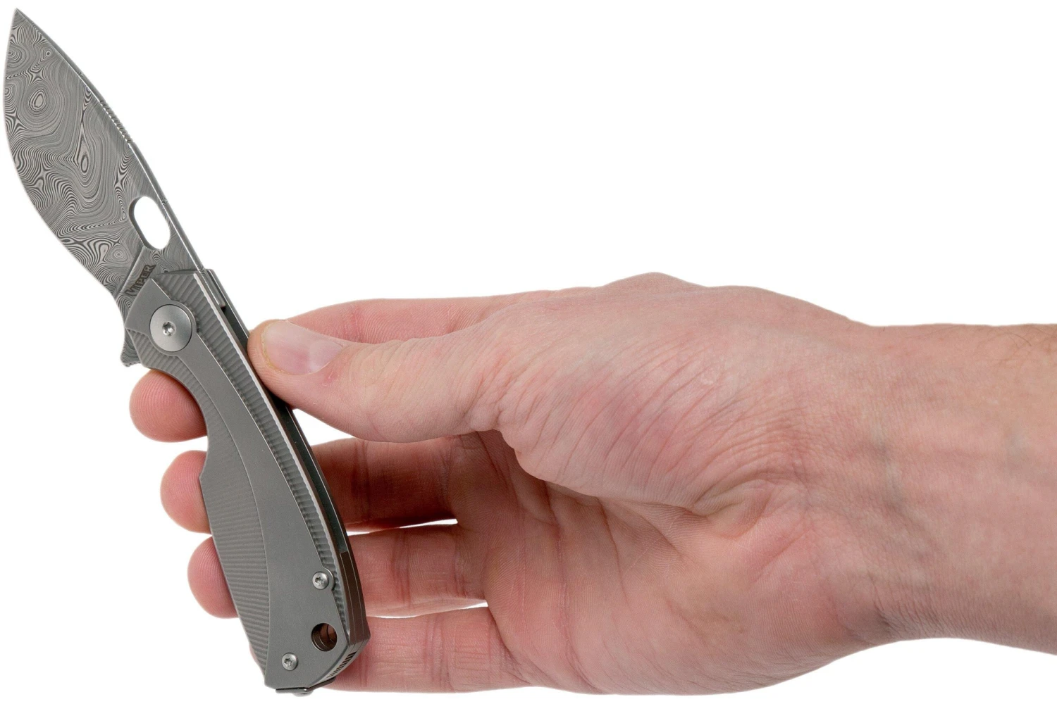 Viper Lille Damasco VA5964TiTi Couteau De Gentleman Avec Coffret En Bois 10 Viper Lille Damasco VA5964TiTi Couteau De Gentleman Avec Coffret En Bois – Image 8