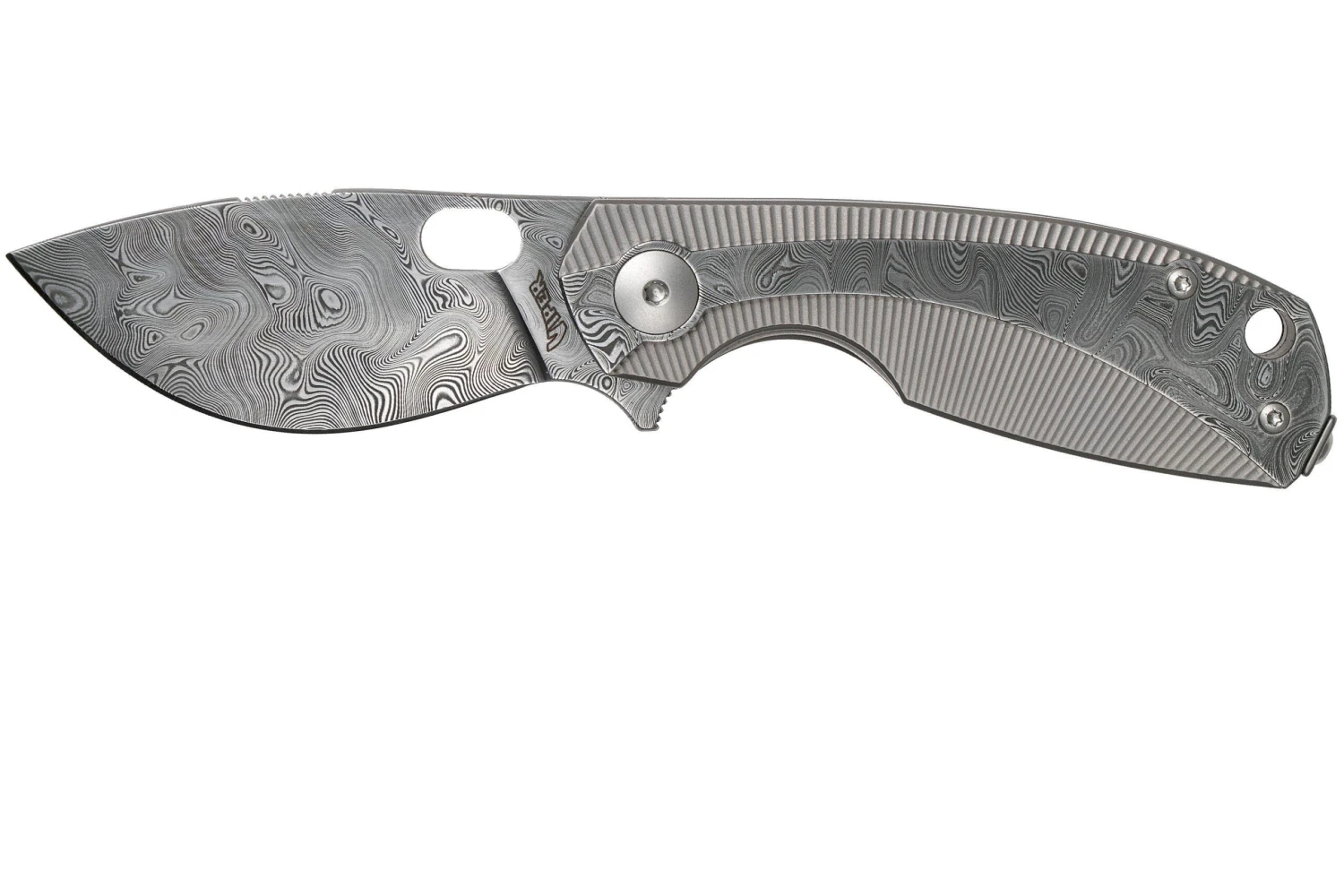 Viper Lille Damasco VA5964Ti Couteau De Gentleman Avec Coffret En Bois 3 Viper Lille Damasco VA5964Ti Couteau De Gentleman Avec Coffret En Bois