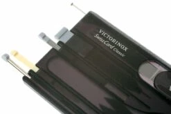 Victorinox SwissCard Classic Noir Transparent 0.7133.T3 -Couteausuisse Magasin VT 07133T3 04 victorinox swisscard transparant zwart vt07133t3 d4