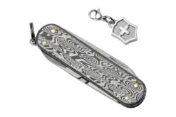 Victorinox Classic SD Brilliant, Damast, 0.6221.34 Couteau Suisse -Couteausuisse Magasin VT0 6221 34 05 victorinox