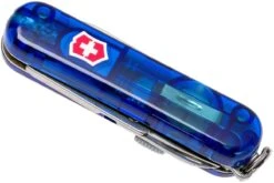 Victorinox Signature Lite Bleu Transparent 0.6226.T2 Couteau Suisse -Couteausuisse Magasin VT0 6226 T2 05 victorinox vt0 6226 t2 05