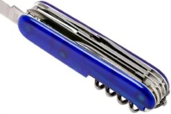 Victorinox Huntsman Bleu Transparent 1.3713.T2 Couteau Suisse -Couteausuisse Magasin VT1 3713 T2 03 victorinox vt1 3713 t2 03