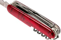 Victorinox Huntsman Rouge Transparent 1.3713.T Couteau Suisse -Couteausuisse Magasin VT1 3713 T 03 victorinox vt1 3713 t 03