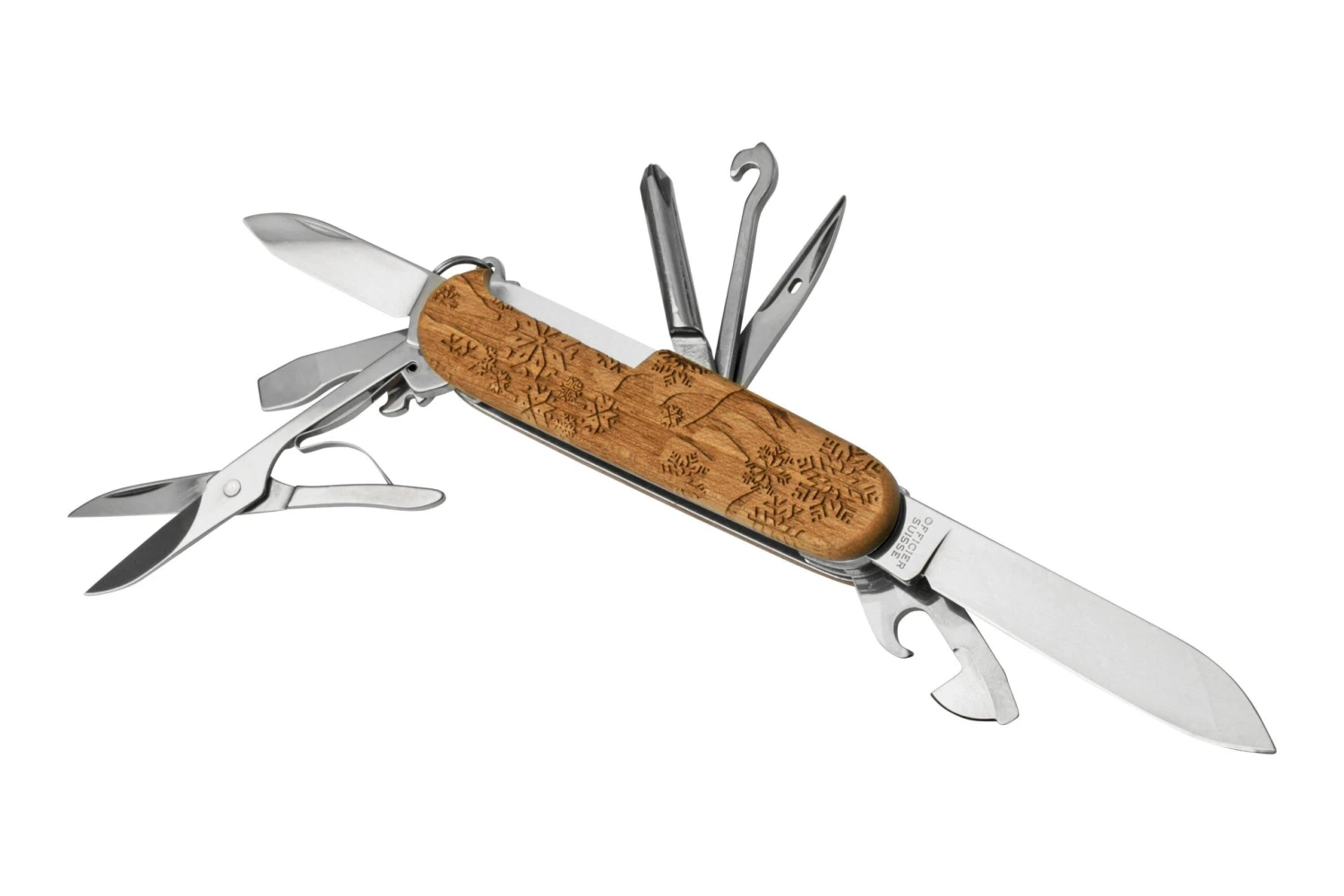 Victorinox Super Tinker Wood 1-4701-63E1 Winter Magic 2022 Special Edition, Couteau Suisse 4 Victorinox Super Tinker Wood 1-4701-63E1 Winter Magic 2022 Special Edition, Couteau Suisse – Image 2