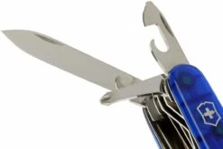 Victorinox Swisschamp Transparent Bleu 1.6795.T2 Couteau Suisse -Couteausuisse Magasin VT1 6795 T2 04 victorinox swisschamp 33 blauw transparant vt1 6795 t2 d4