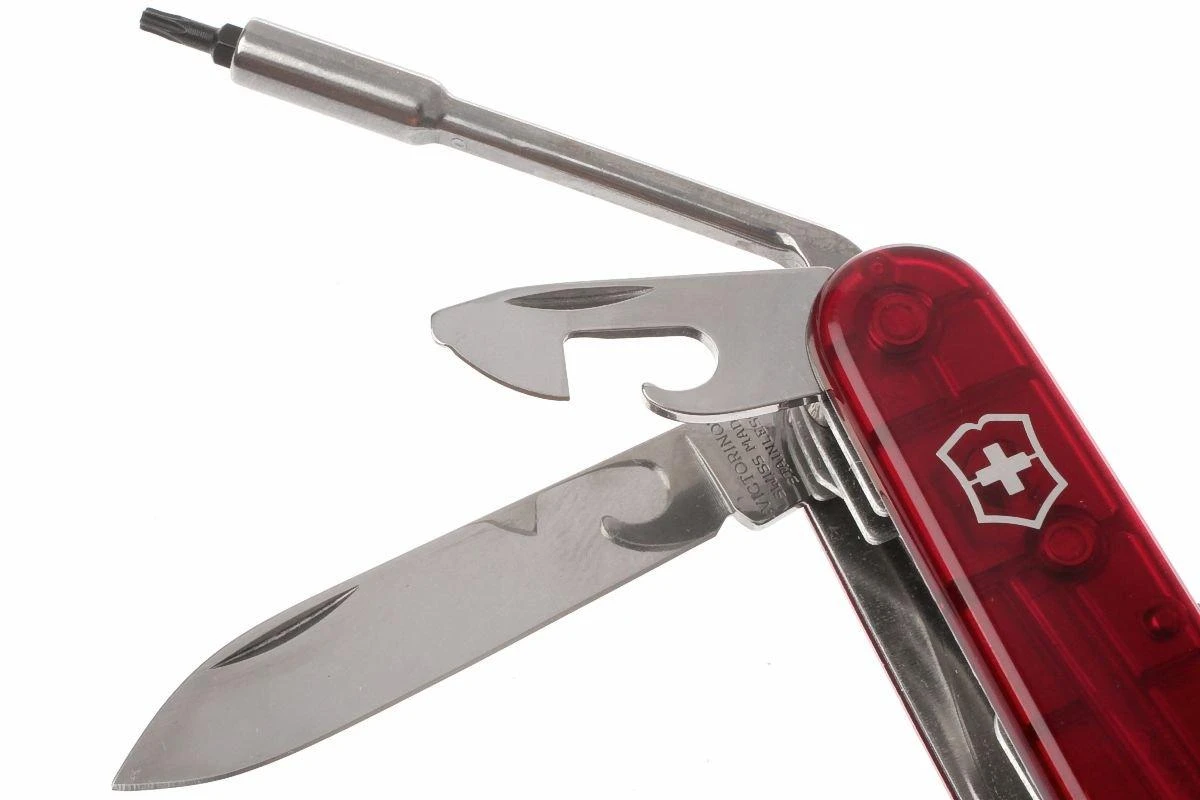 Victorinox CyberTool, Rouge Transparent 1.7725.T, Couteau Suisse Avec 34 Fonctions 4 Victorinox CyberTool, Rouge Transparent 1.7725.T, Couteau Suisse Avec 34 Fonctions – Image 2