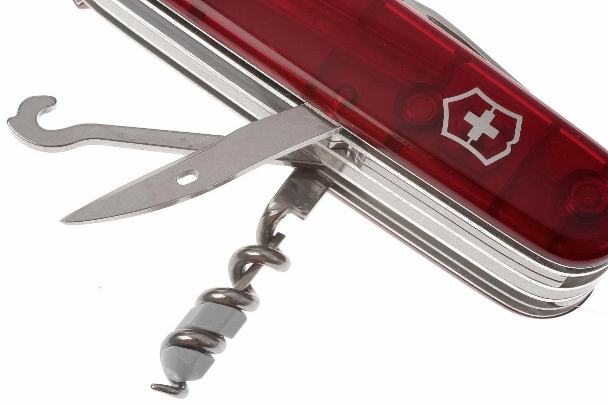 Victorinox CyberTool, Rouge Transparent 1.7725.T, Couteau Suisse Avec 34 Fonctions 8 Victorinox CyberTool, Rouge Transparent 1.7725.T, Couteau Suisse Avec 34 Fonctions – Image 6