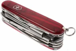 Victorinox CyberTool, Rouge Transparent 1.7725.T, Couteau Suisse Avec 34 Fonctions 18 Victorinox CyberTool, Rouge Transparent 1.7725.T, Couteau Suisse Avec 34 Fonctions -Couteausuisse Magasin VT1 7725 T 08 victorinox cybertool 34 rood vt1 7725 t d8