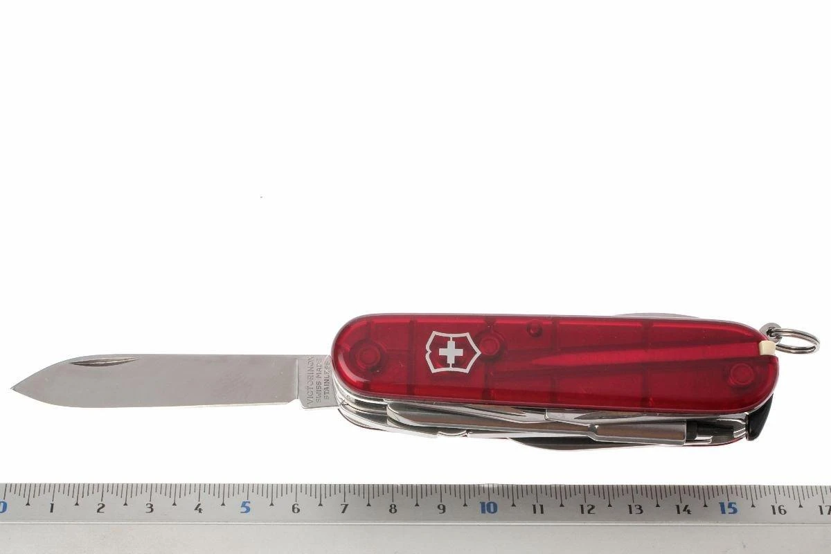 Victorinox CyberTool, Rouge Transparent 1.7725.T, Couteau Suisse Avec 34 Fonctions 11 Victorinox CyberTool, Rouge Transparent 1.7725.T, Couteau Suisse Avec 34 Fonctions – Image 9